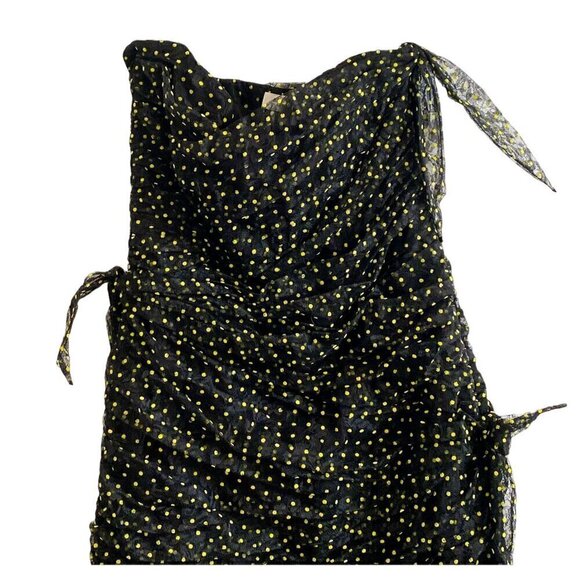 Philosophy Di Lorenzo Serafini Polka Dot Strapless Mini Dress, 8, New with tag - Picture 7 of 15